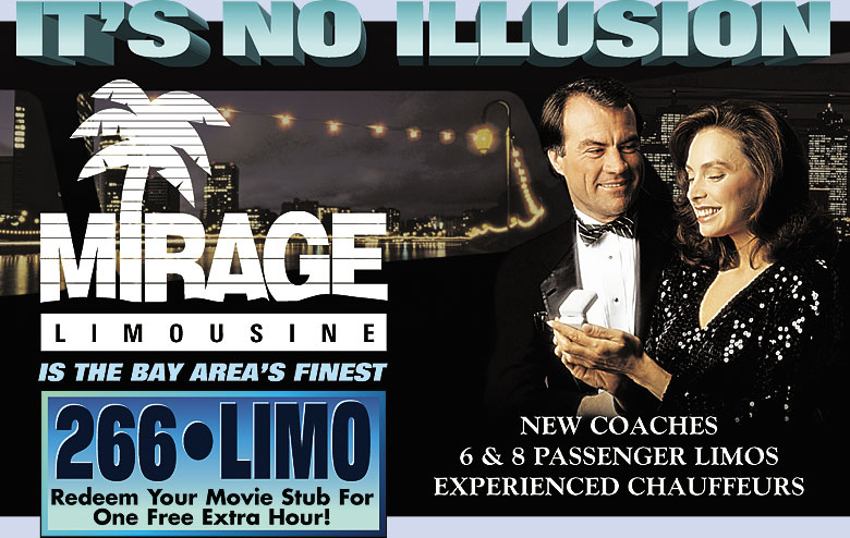 Mirage Limousine Slide Ad