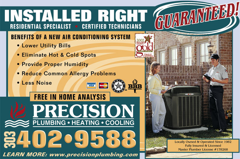 Precision Plumbing Ad