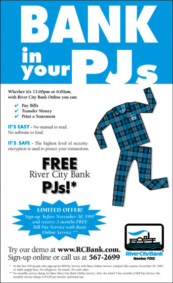 River City Bank PJ Ad