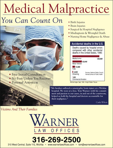 Warner Law Ad