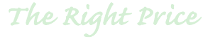 The Right Price