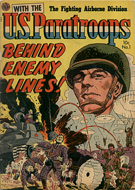 With The U.S. Paratroops Behind Enemy Lines