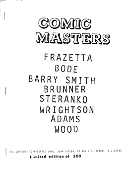 Comic Masters